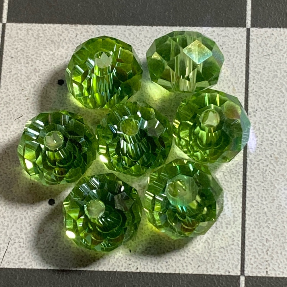 Crystal Beads: 8mm Rondelle (30)